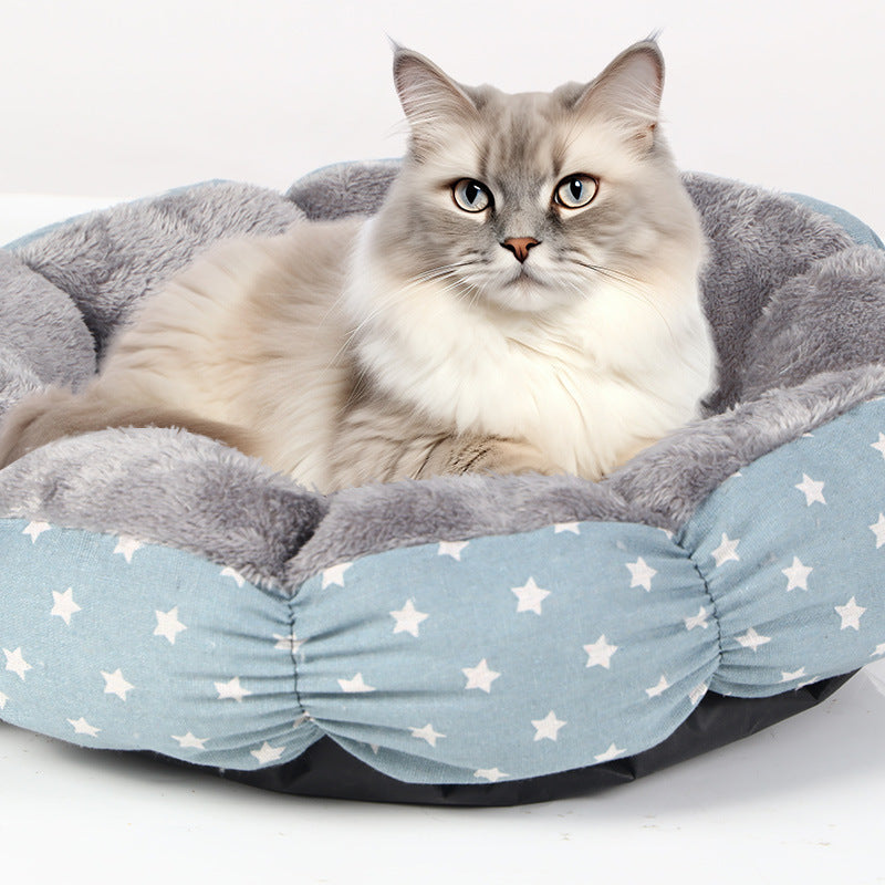 Why Your Pet Deserves the Best: The Pet Calming Donut Round Fluffy Bed