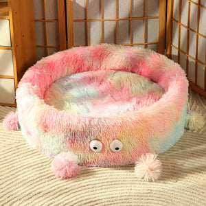 Keep Your Pets Cozy This Winter with Our Cute Monster Nest Bed